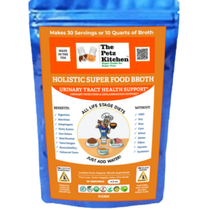 Petz Kitchen Super Food Broth for Urinary Tract Health Support