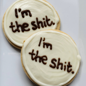 Pup'itude Sassy Vanilla Cookies with Carob Icing (Case of 12)