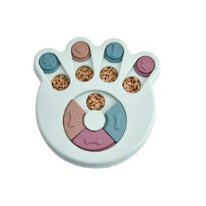 Interactive Iq Boosting Dog Puzzle Feeder Toy: Engage, Train, And Feed