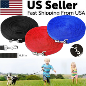 Dog Leash Long Obedience Recall Foot Feet Training Lead