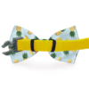 Chocolate Chip Cookie White Dog Bow Tie - Image 2